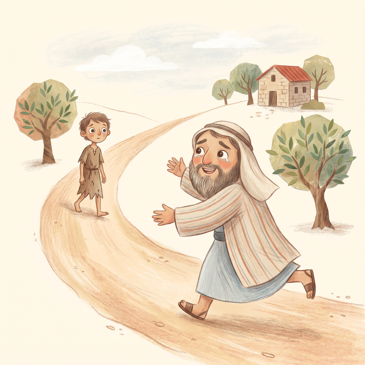 Canticle — 12 Stories of Jesus (illustration style)