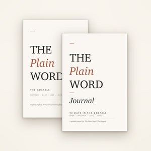 The journal beside The Plain Word: The Gospels