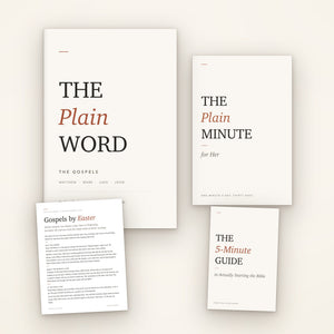 The Starter Set with The Plain Minute for Her