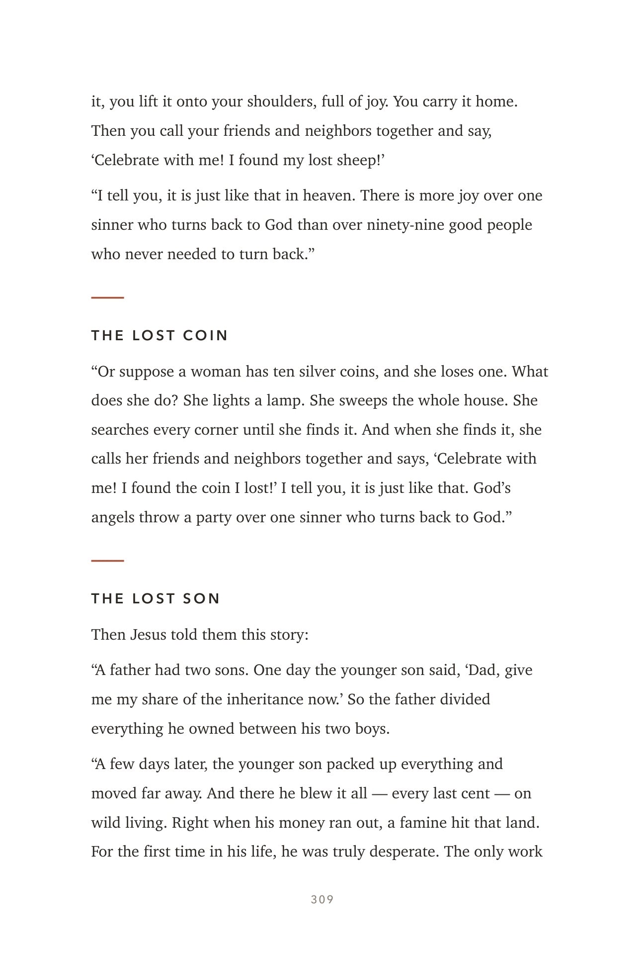 A real printed page